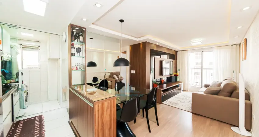 Apartamento semi mobiliado com vaga coberta no santa quitéria!