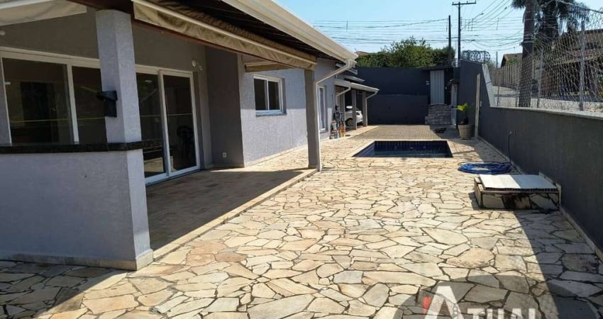 CASA TÉRREA PARA LOCAÇÃO EM ATIBAIA COM 5 DORMITÓRIOS.