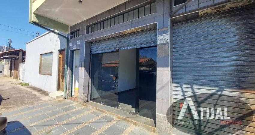 Salão 62m² para locação no Alvinópolis Atibaia– Ótima localização!