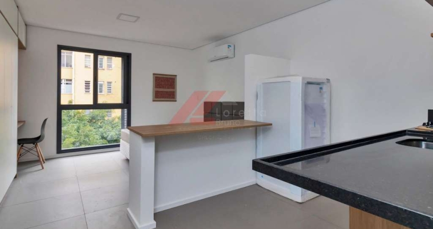 Apartamento à venda em São Paulo - Higienópolis: 1 quarto, 1 banheiro, 1 vaga, 27,66m² de área. Aproveite!