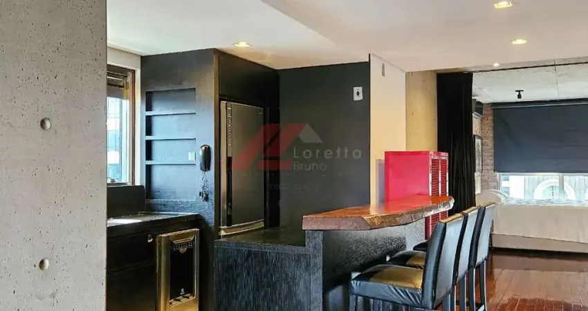 Apartamento para locação na Cidade Monções, São Paulo-SP: 1 quarto, 1 suíte, 1 sala, 2 banheiros, 2 vagas de garagem, 90m².