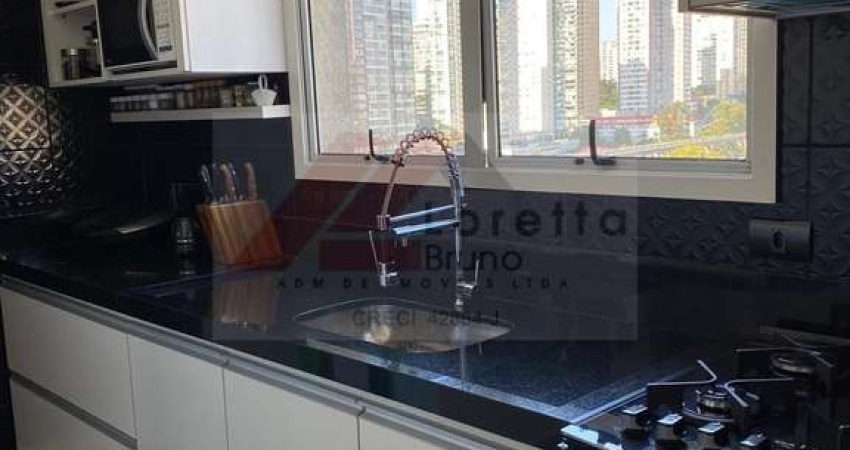 Apartamento Mobiliado 116m² com 2 suítes e 3 vagas para Venda e locação no Brooklin