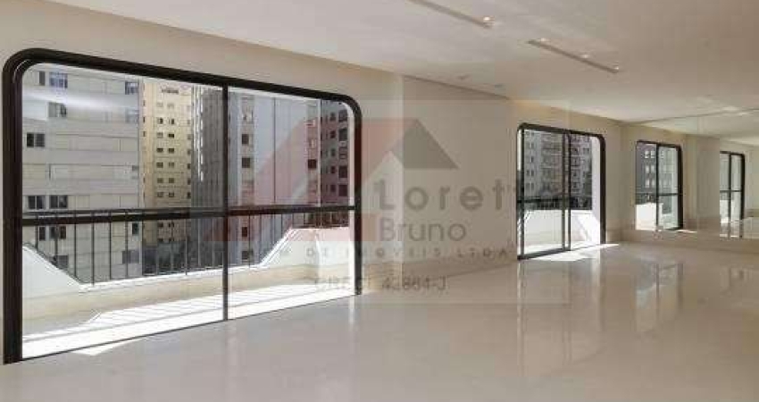 Apartamento de 293m² no Jardim Paulista, com 3 dormitórios, sendo duas suítes, living amplo com janeloões que trazem luminosidade ao ambiente, varanda, 3 vagas.