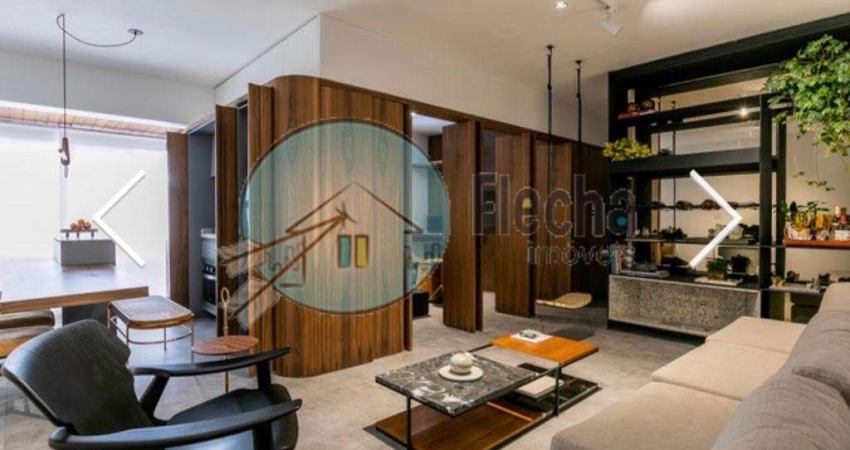 Lindo Flat todo decorado recentemente, porteira fechada - 1 suíte e 1 vaga.