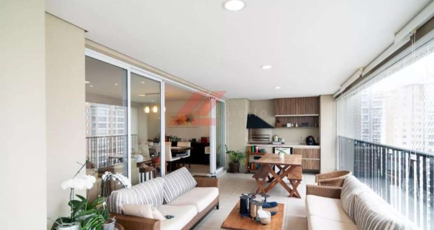 Apartamento à venda em São Paulo-SP, no Campo Belo: 4 quartos, 4 suítes, 2 salas, 6 banheiros, 4 vagas de garagem, 223m². Venha conferir!