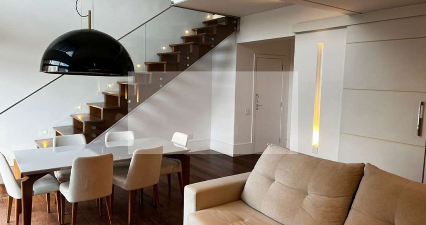 Apartamento de luxo em Pinheiros: 2 quartos, 2 suítes, 1 sala, 4 banheiros, 2 vagas, 140m² - Venda e Locação em SP