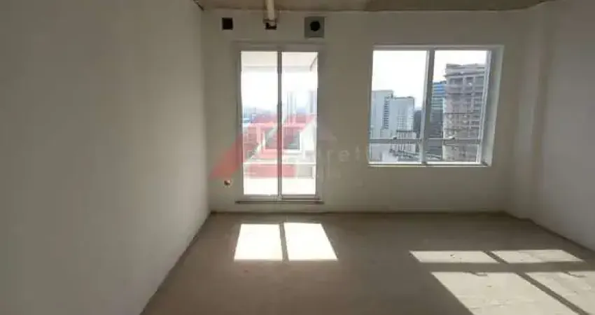 Sala comercial de alto padrão à venda em condomínio na Chácara Santo Antônio, São Paulo-SP: 1 sala, 1 banheiro, 1 vaga, 39,65 m².