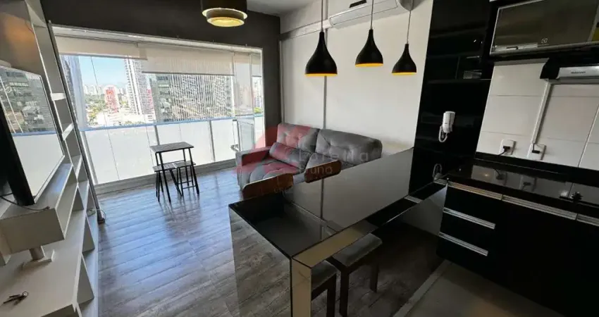 Imperdível: Apartamento para locação em Santo Amaro, São Paulo-SP! 1 quarto, 1 sala, 1 banheiro e 1 vaga de garagem! Confira!