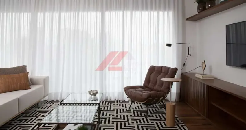 Apartamento de luxo na vila olímpia: 1 quarto, 1 suíte, 1 sala, 2 banheiros, 2 vagas de garagem, 95m². aluguel em são paulo-sp!