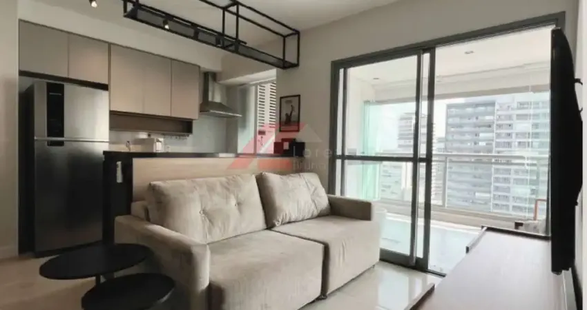 Apartamento para locação 68m² mobiliado, 2 quartos, 1 vaga em pinheiros