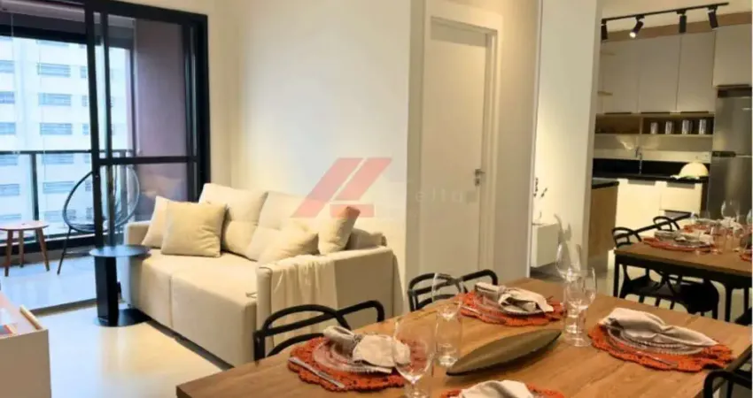 Apartamento para locação 74m² mobiliado, 2 quartos, 1 vaga em pinheiros