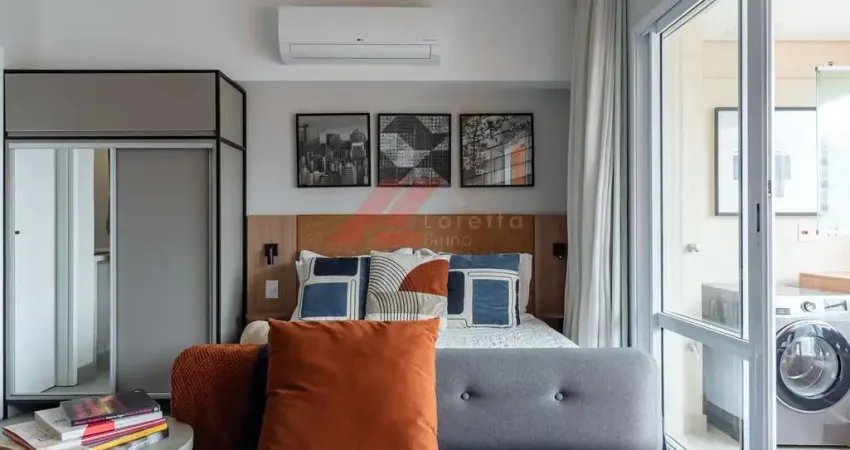 Apartamento para venda e locação 42m², 1 quarto, 1 vaga no campo belo