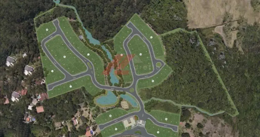 Terreno em condomínio de alto padrão em cotia-sp, bairro pitas, 522,67m² - oportunidade única!