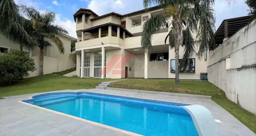 Casa de luxo em condomínio à venda em cotia-sp, no jardim passárgada i - 4 quartos, 3 suítes, 3 salas, 7 banheiros, 8 vagas, 697,93m²!