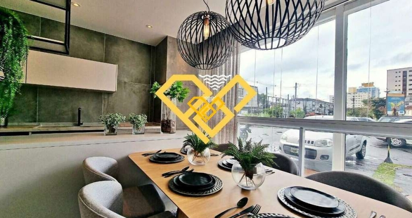 Apartamento com 2 quartos à venda no Encruzilhada, Santos 