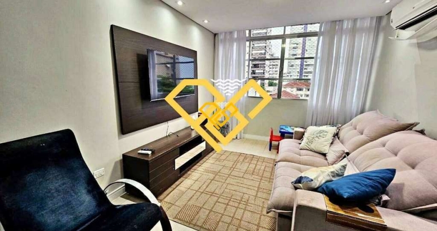 Apartamento com 2 quartos à venda no Aparecida, Santos 