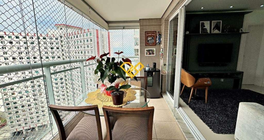 Apartamento com 3 quartos à venda no José Menino, Santos 