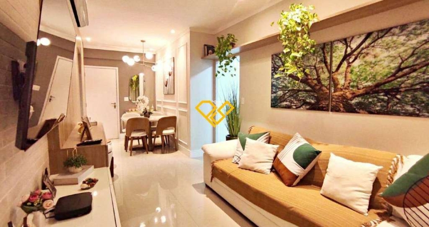Apartamento com 2 quartos à venda na Vila Mathias, Santos 