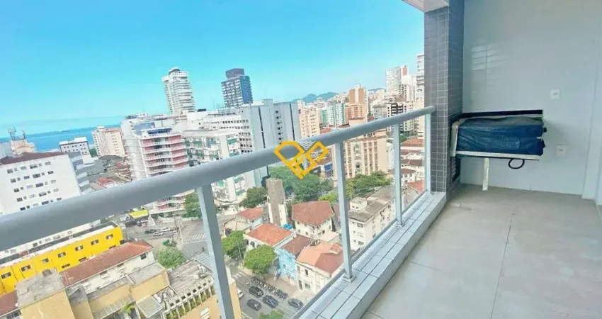 Apartamento com 2 quartos à venda no Gonzaga, Santos 