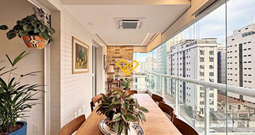 Apartamento com 2 quartos à venda no Aparecida, Santos 