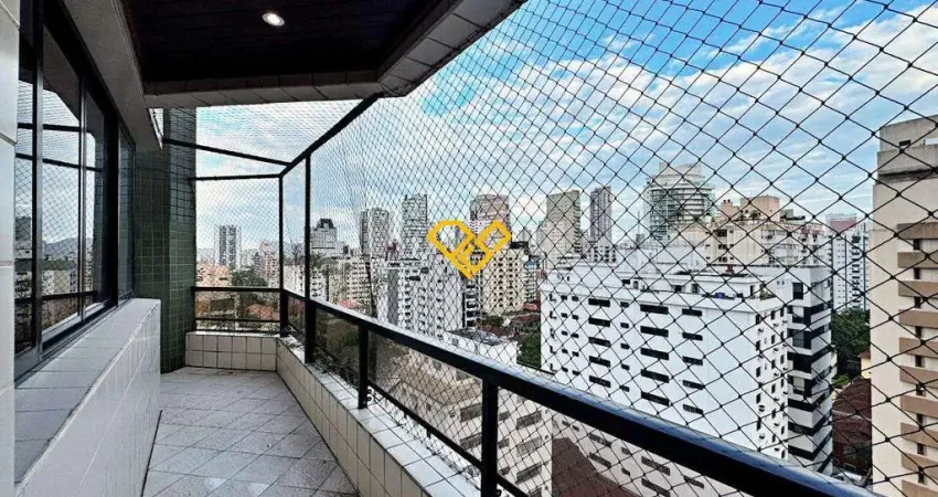 Apartamento com 3 quartos à venda no Gonzaga, Santos