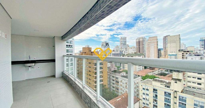 Apartamento com 2 quartos à venda no Boqueirão, Santos 