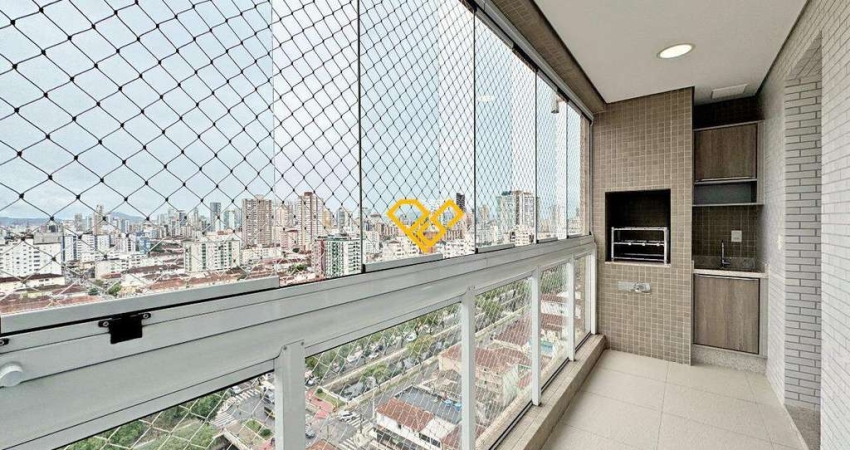 Apartamento com 2 quartos à venda no Marapé, Santos 