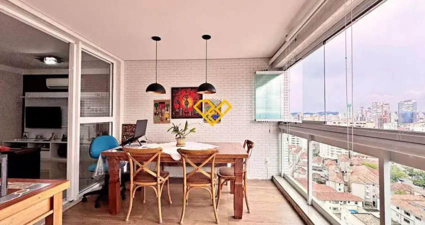 Apartamento com 2 quartos à venda no Ponta da Praia, Santos 