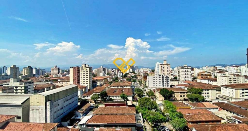 Apartamento com 2 quartos à venda no Embaré, Santos 