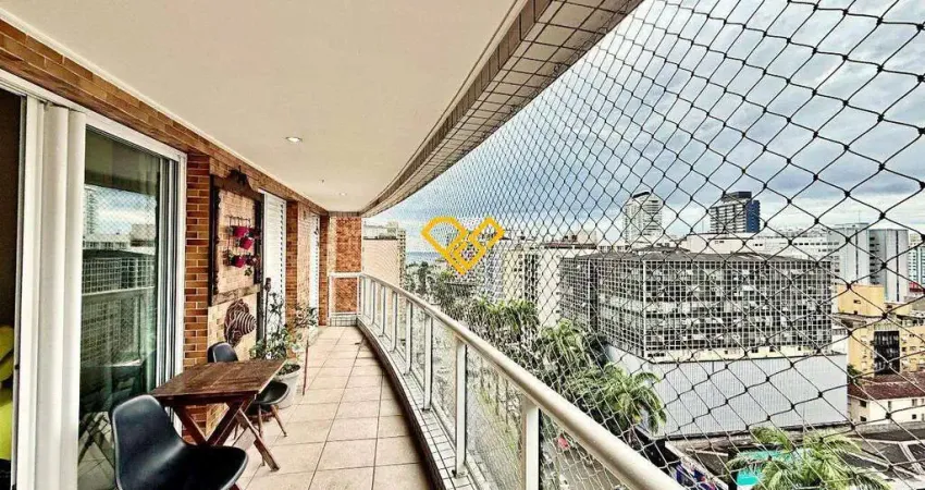 Apartamento com 2 quartos à venda no Gonzaga, Santos 