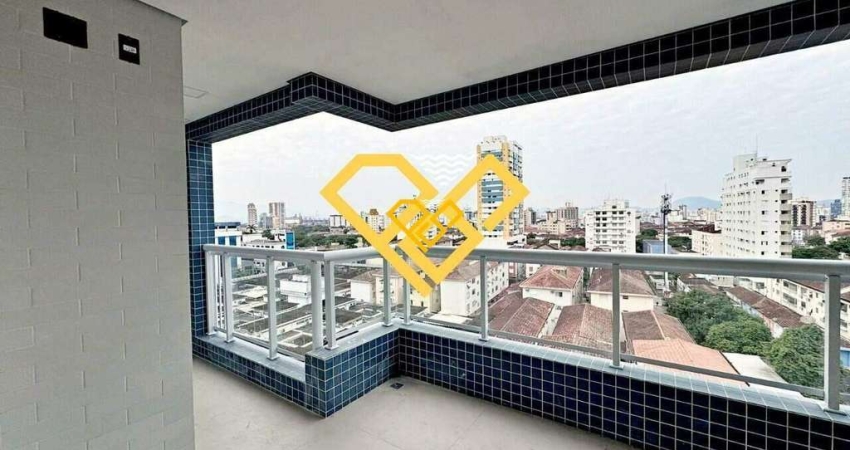 Apartamento com 1 quarto à venda no Boqueirão, Santos 