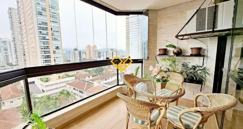 Apartamento com 4 quartos à venda no Ponta da Praia, Santos 