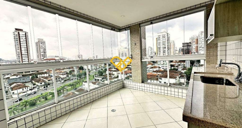 Apartamento com 3 quartos à venda no Pompéia, Santos 