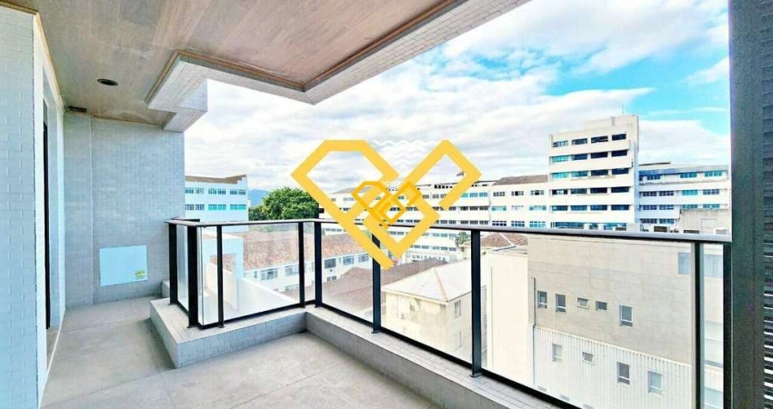 Apartamento com 1 quarto à venda no Boqueirão, Santos 