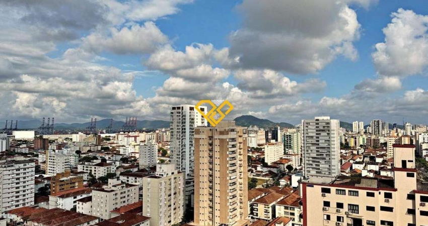 Apartamento com 2 quartos à venda no Embaré, Santos 
