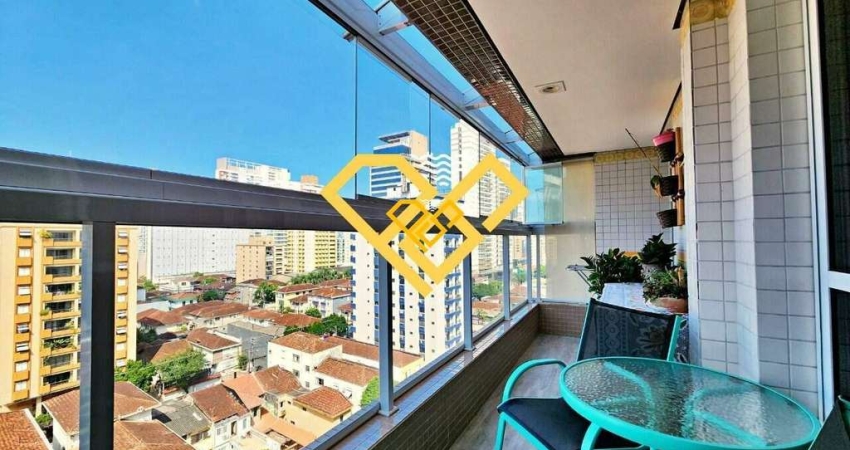 Apartamento com 2 quartos à venda no Gonzaga, Santos 