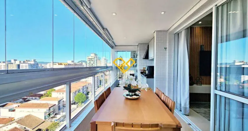 Apartamento com 2 quartos à venda no Embaré, Santos