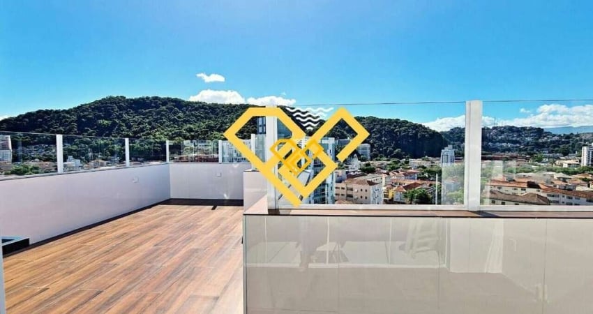 Cobertura com 2 quartos à venda na Vila Belmiro, Santos 