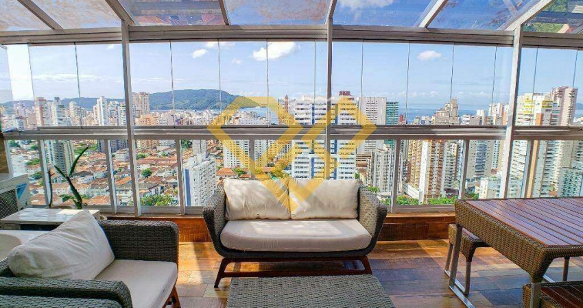 Cobertura com 2 quartos à venda no Boqueirão, Santos 