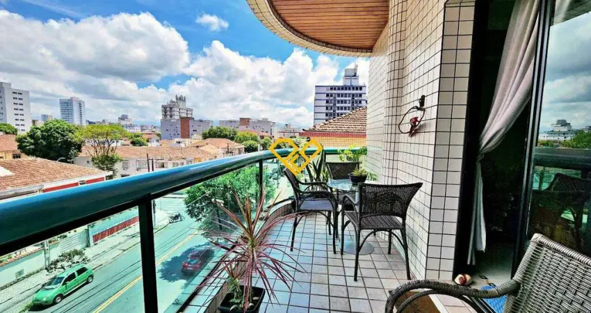 Apartamento com 3 quartos à venda no Embaré, Santos 