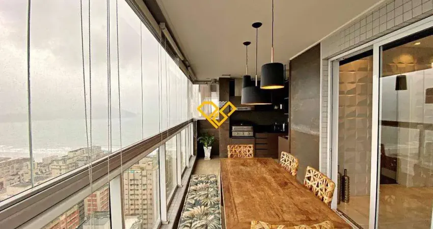 Apartamento com 4 quartos para alugar no Embaré, Santos 