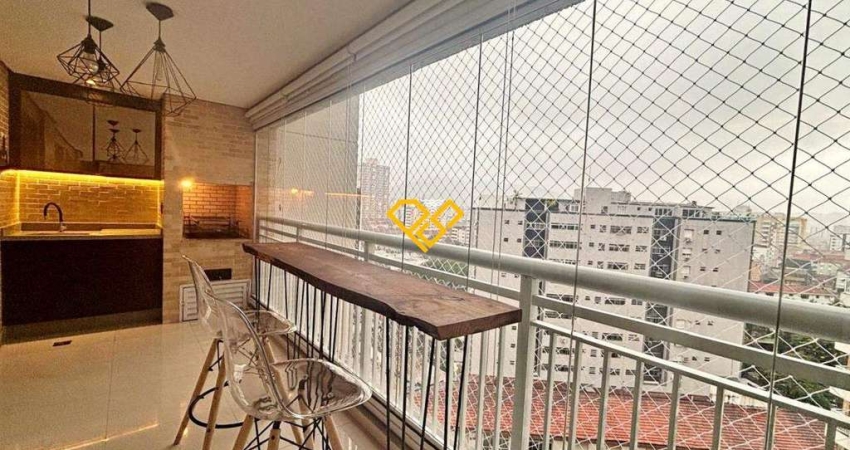 Apartamento com 4 quartos para alugar no Gonzaga, Santos 