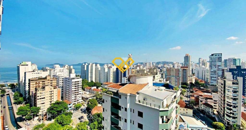 Apartamento com 3 quartos para alugar no Embaré, Santos 