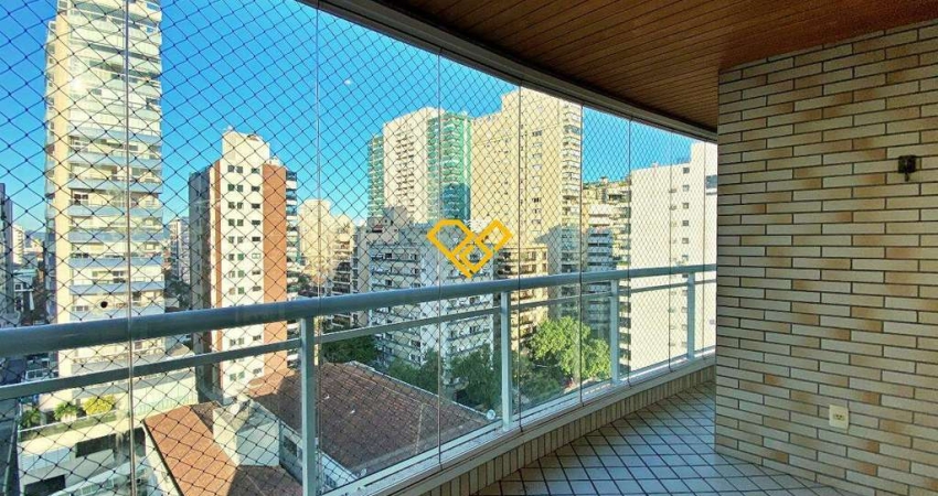 Apartamento com 3 quartos para alugar no Boqueirão, Santos 