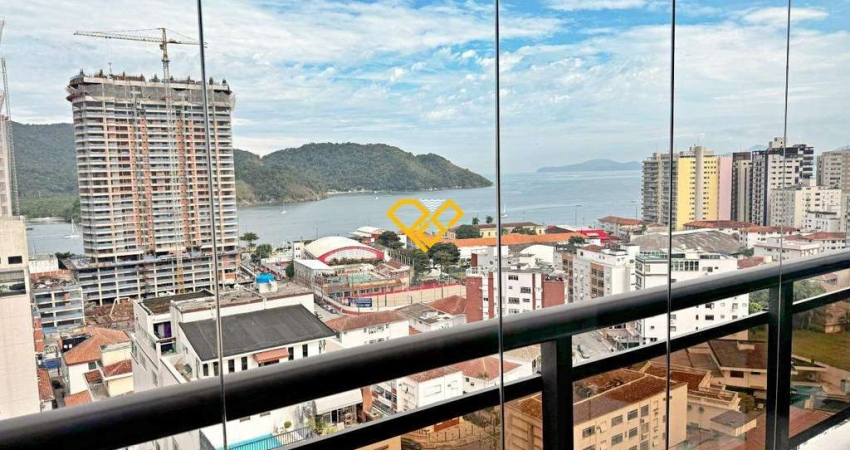 Apartamento com 2 quartos para alugar no Ponta da Praia, Santos 