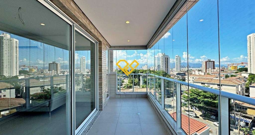 Apartamento com 2 quartos para alugar no Ponta da Praia, Santos 