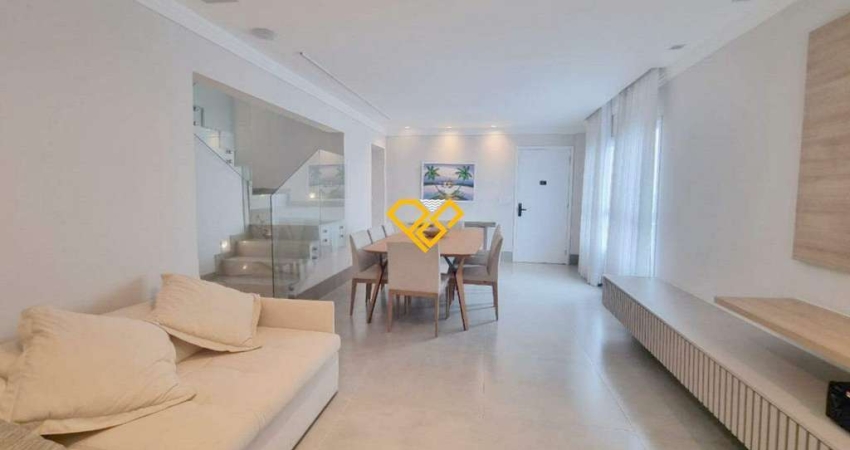 Cobertura Duplex 3 Quartos para Locação em Santos - Sp