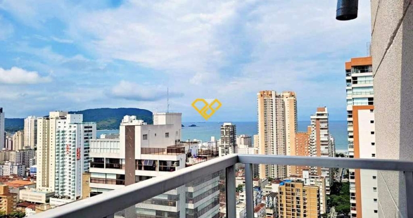 Cobertura para alugar no Embaré, Santos 