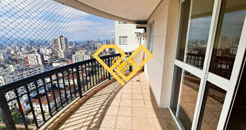 Apartamento com 4 quartos para alugar no Marapé, Santos 