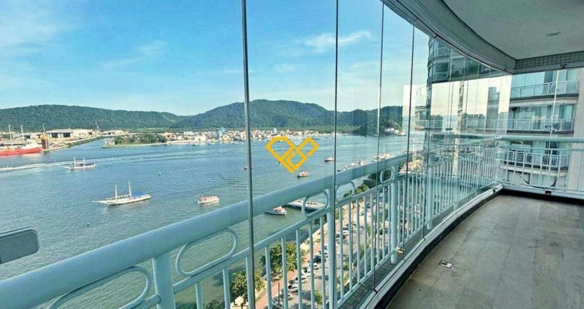 Apartamento com 3 quartos para alugar no Ponta da Praia, Santos 